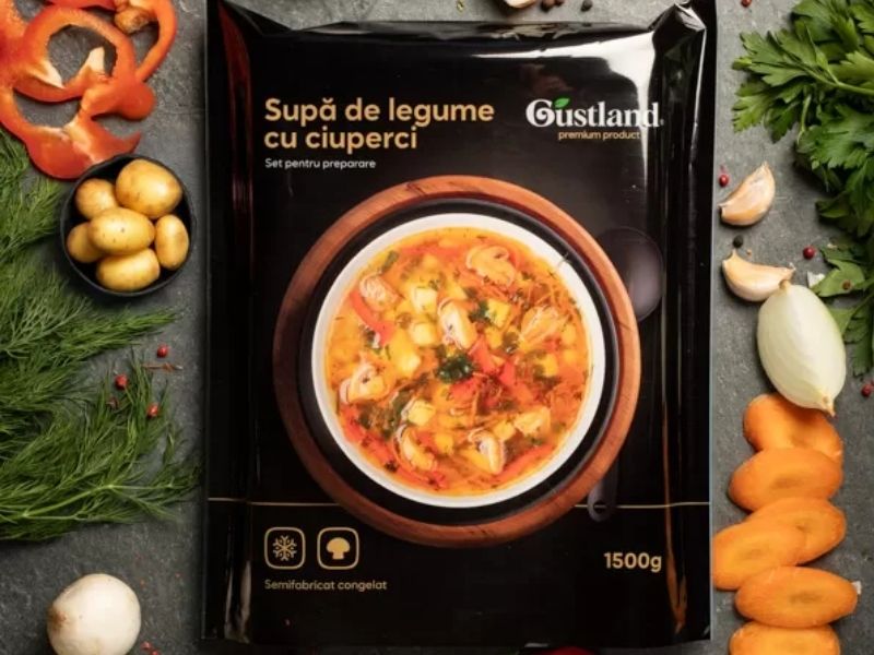 Supă de legume cu ciuperci