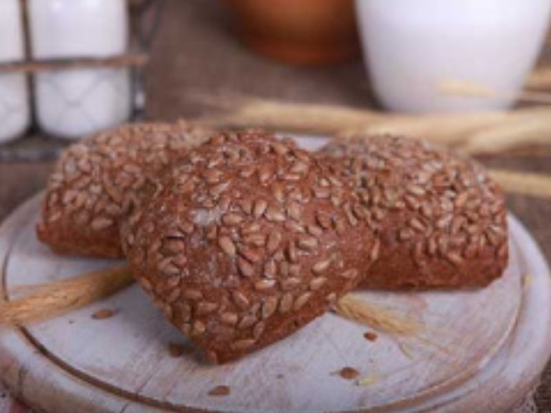 Chiflă "Ciabatta" de secară cu semințe de floarea - soarelui