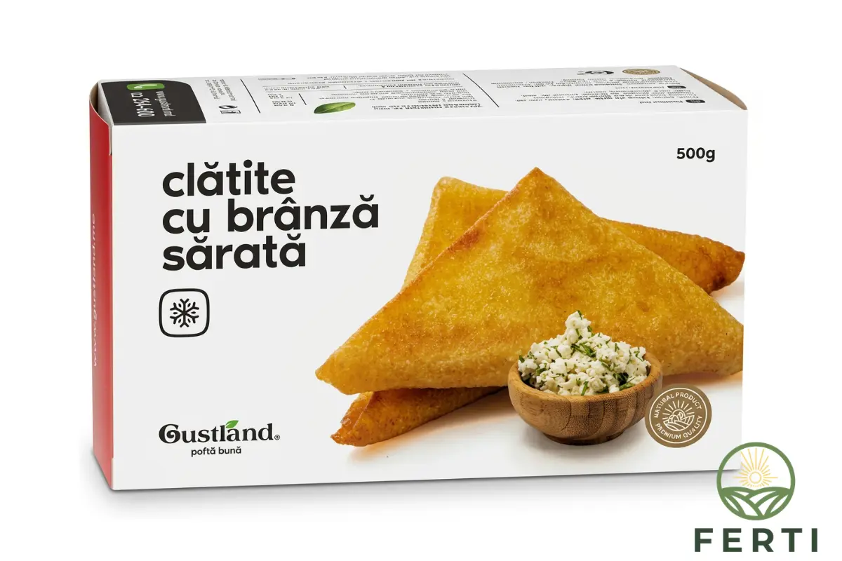 Clătite cu brânză sărată