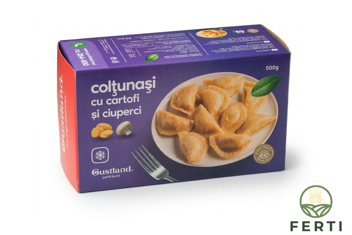 Colțunași cu cartofi și ciuperci