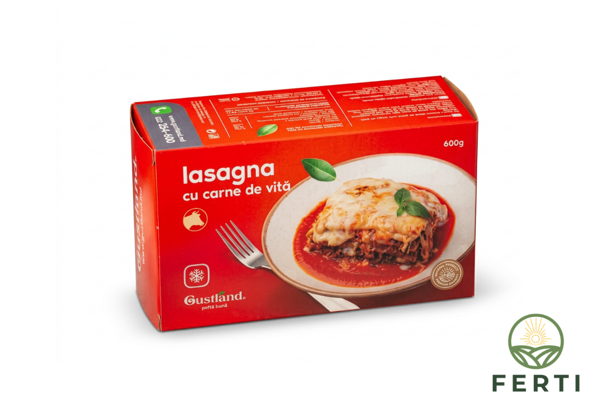 Lasagna cu carne de vită