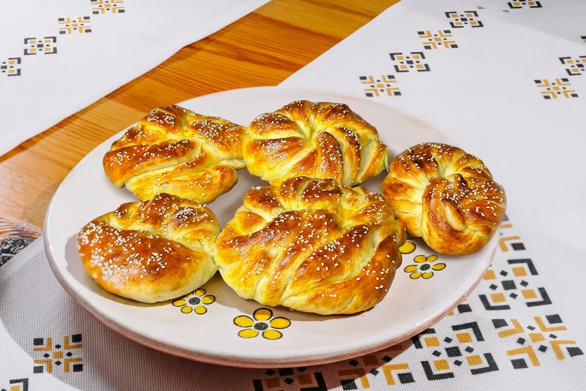 Chiflă din foietaj cu drojdie „RASFĂȚATĂ”