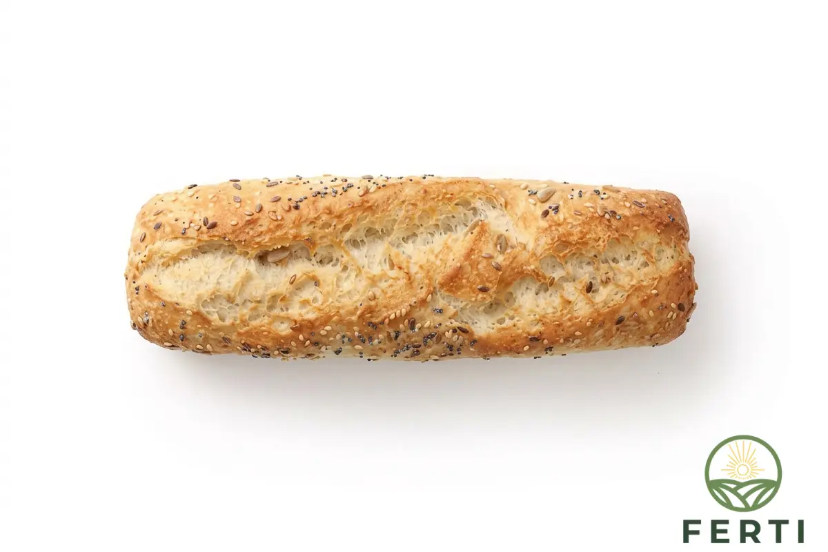 Ciabatta mini cu semințe de in