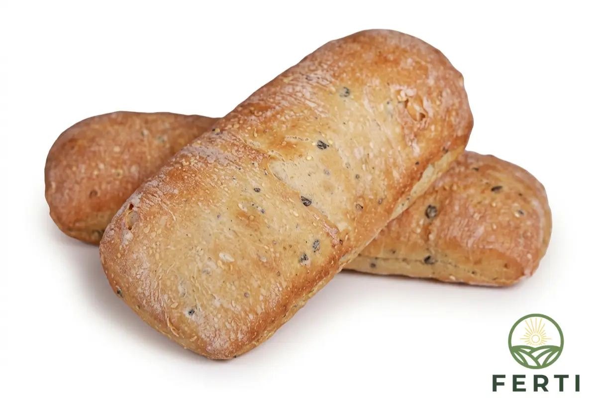 Pâine „Ciabatta” cu măsline negre