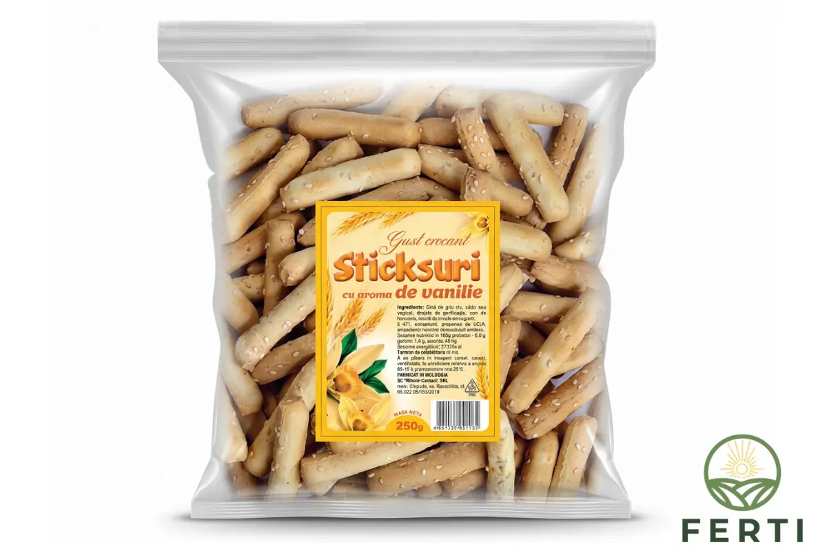 Sticksuri cu gust de vanilie